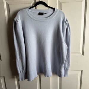 Cyrus Light Blue Crew Neck Sweater Size 3X
